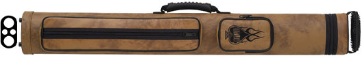 Outlaw OLH22 - FLAMES Pool Cue Case - 2x2