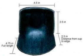 Cuestix Rubber Gulley Boot (set of 6) Pockets