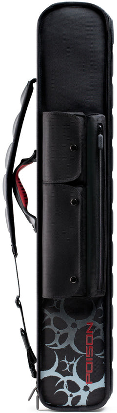 Poison PO-2 Hard Pool Cue Case Armor 3X4 - at Budget Billiards!