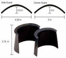 Cuestix Pool Table 3 in. Rubber Pocket Liners Pockets