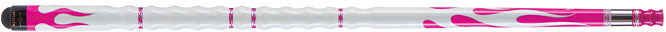 Stealth Stealth STH02 Pool Cue - Pink Flames Pool Cue