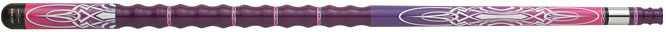 Stealth Stealth STH10 Pool Cue - Purple Haze Tribal Pool Cue