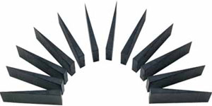 Budget Billiards Supply Plastic Table Shims (Set of 12)