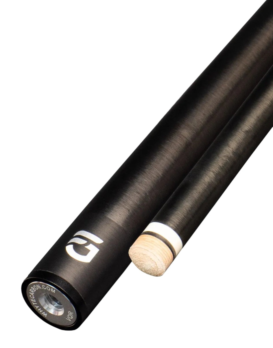 Triple 60 FG57 shaft tip, joint, and FG logo close-up
